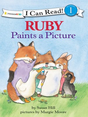 cover image of Ruby Paints a Picture, Level 1